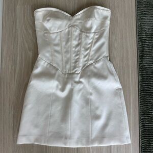 Reformation Satin Mini Dress